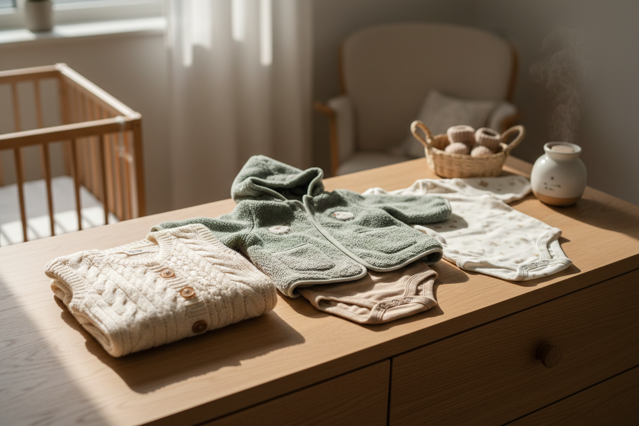 Welke kleding trek ik mijn baby aan bij welke temperatuur?