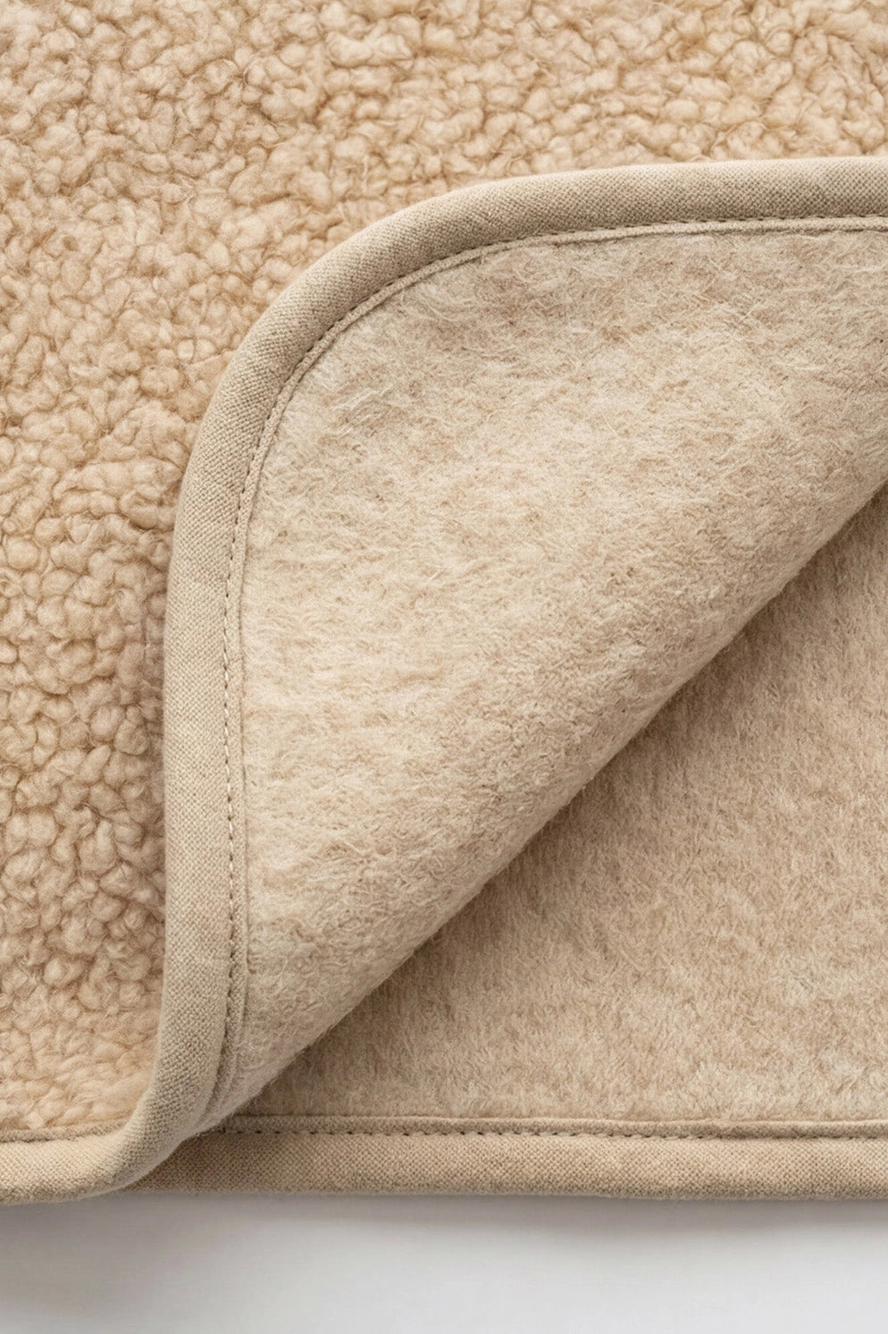 Wollen ledikantdeken 93x135cm - Merinowol