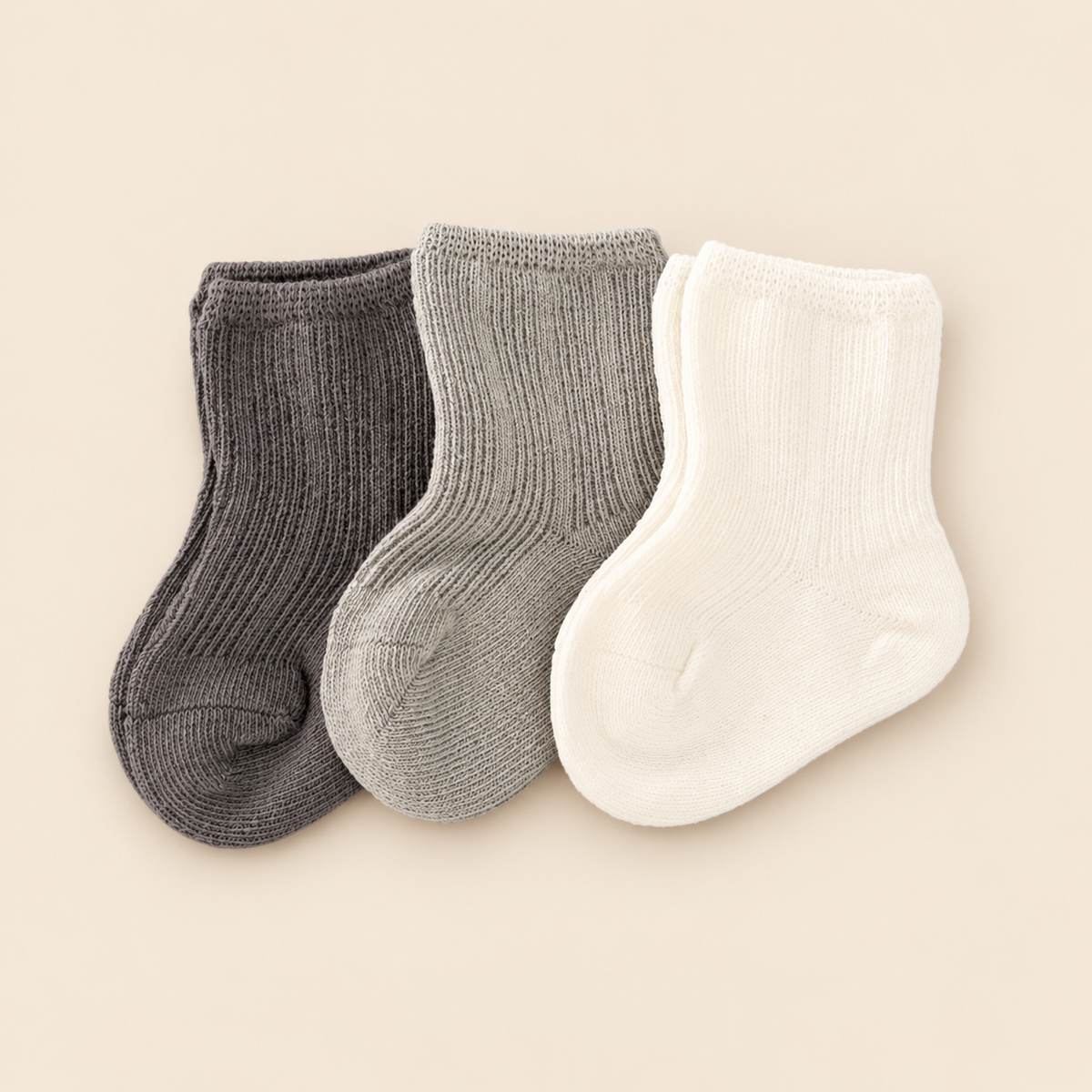 Baby sokjes 3-pack van biologisch katoen | Lumae Baby