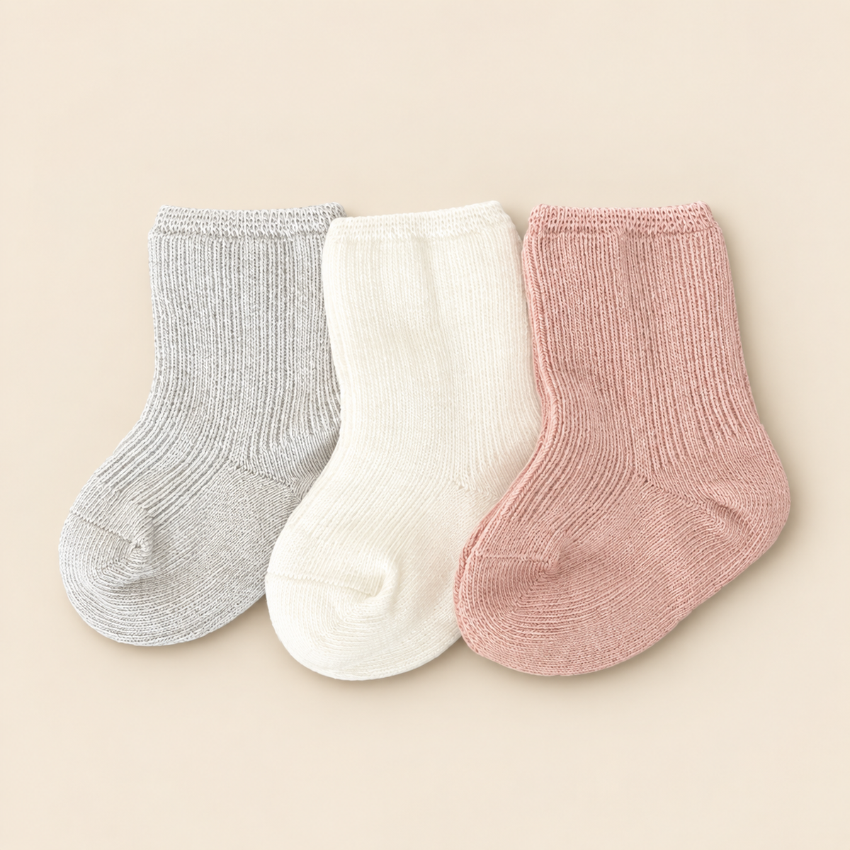 Baby sokjes 3-pack van biologisch katoen | Lumae Baby