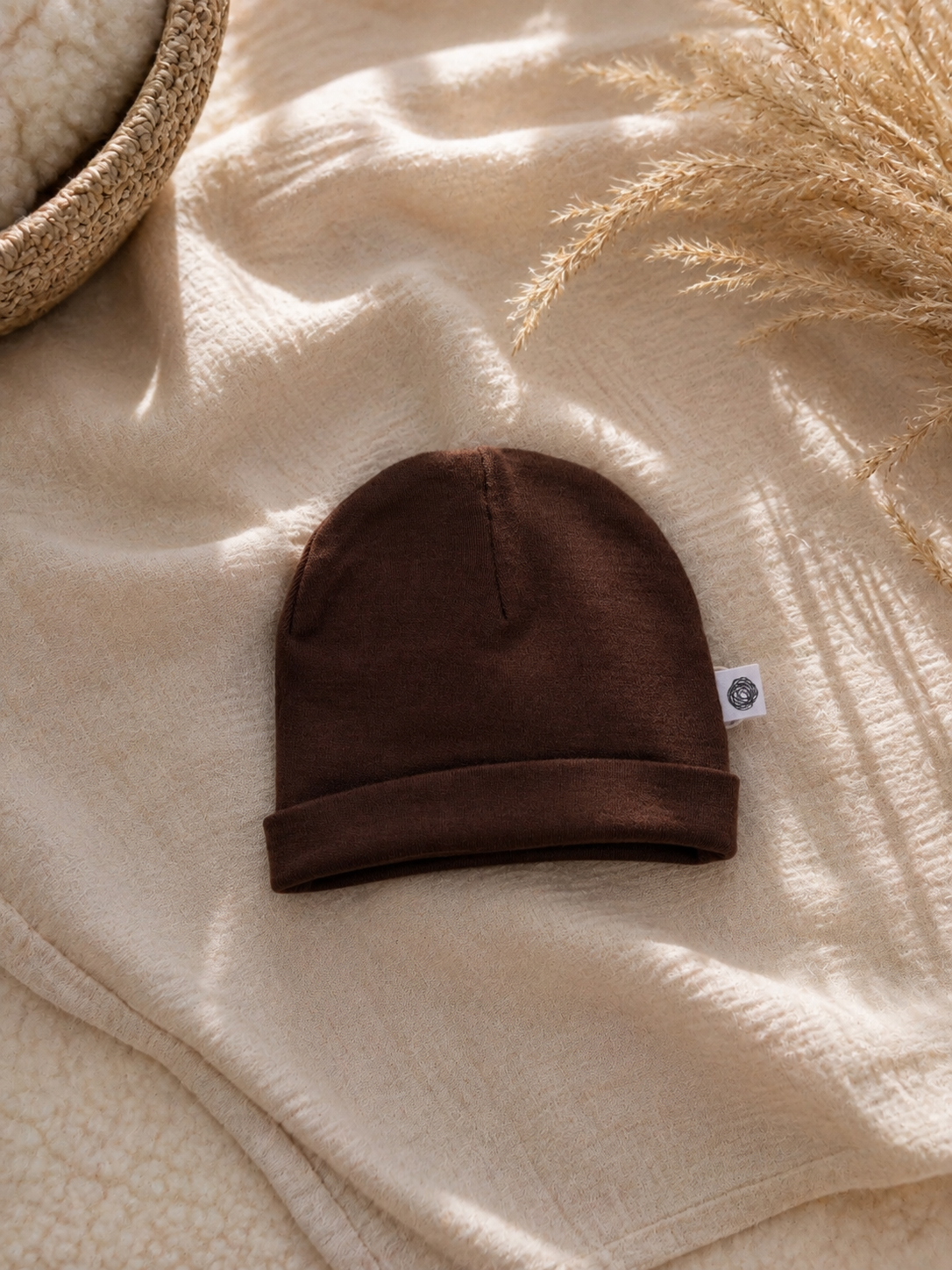Wollen baby muts - Merinowol