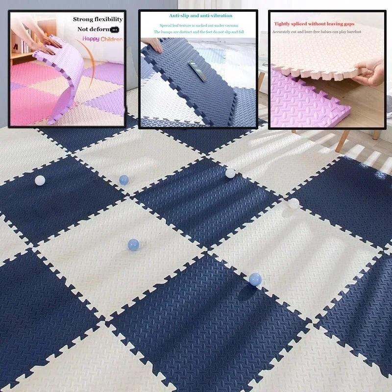 Foam puzzelmat – 30 × 30 cm per tegel